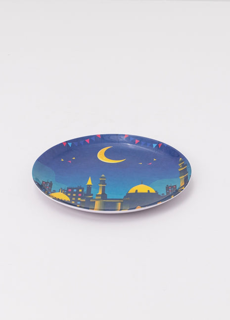 Bright Designs Melamine Dinner Plate  (D 22cm) 7aretna
