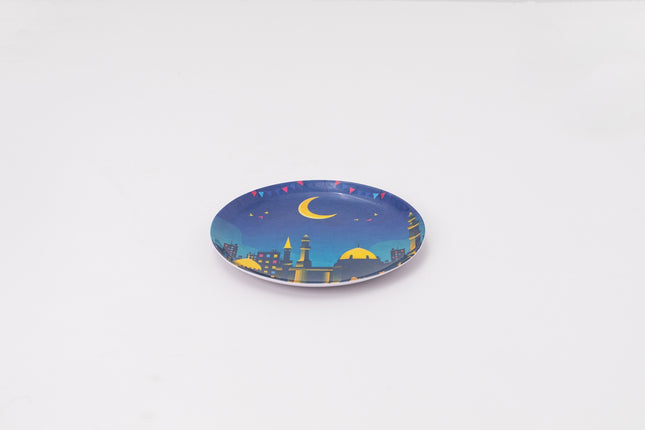 Bright Designs Melamine Dinner Plate  (D 22cm) 7aretna