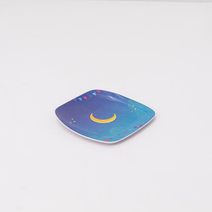 Bright Designs Melamine Small Plate (L 18cm W 18cm) 7aretna