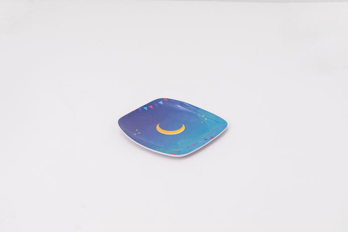 Bright Designs Melamine Small Plate (L 18cm W 18cm) 7aretna