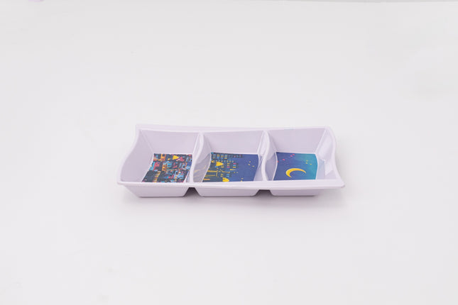 Bright Designs Melamine Savory Tray (L 30cm W 19cm H 3cm) 7aretna