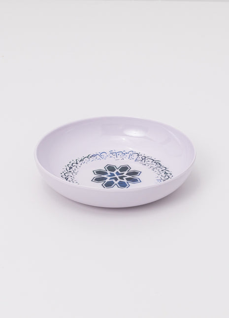 Bright Designs Melamine Deep Dish (D 22cm H 5cm) Marhaba Ramadan