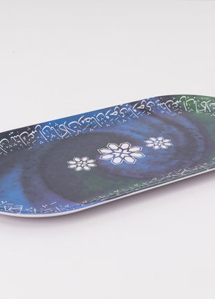 Bright Designs Melamine Serving Platter (L 30cm W 19cm H 3cm) Marhaba Ramadan