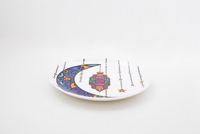 Bright Designs Melamine Dinner Plate (D 26cm) Ramadan Lantern