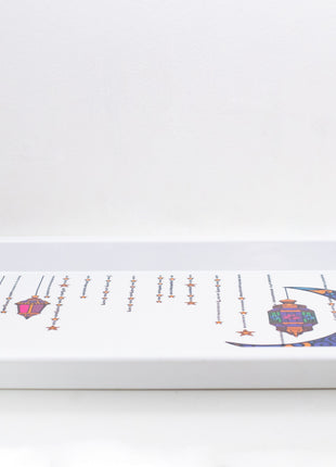 Bright Designs Melamine Rectangle Tray (L 55cm W 35cm) Ramadan Lantern
