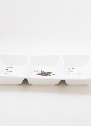 Bright Designs Melamine Savory Tray (L 30cm W 19cm H 3cm) Ramadan Lantern