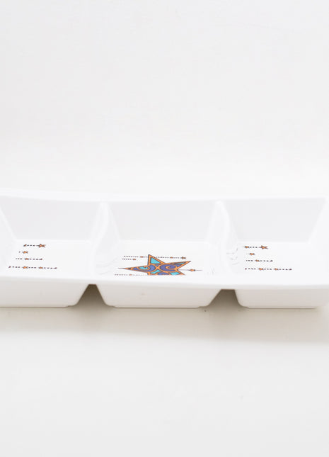 Bright Designs Melamine Savory Tray (L 30cm W 19cm H 3cm) Ramadan Lantern