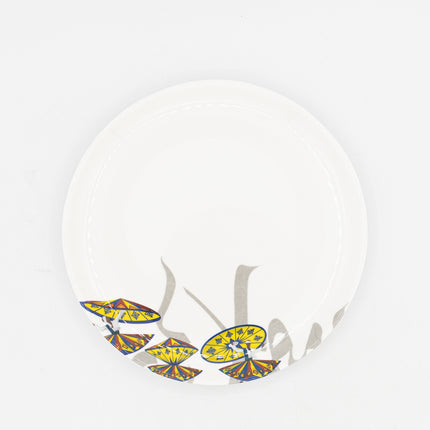 Bright Designs Melamine Dinner Plate  (D 22cm) Tanoura