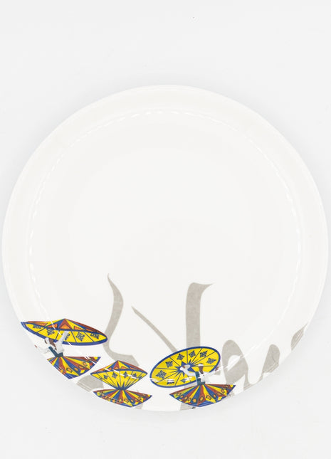 Bright Designs Melamine Dinner Plate  (D 22cm) Tanoura