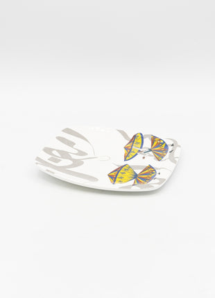 Bright Designs Melamine Small Plate (L 18cm W 18cm) Tanoura