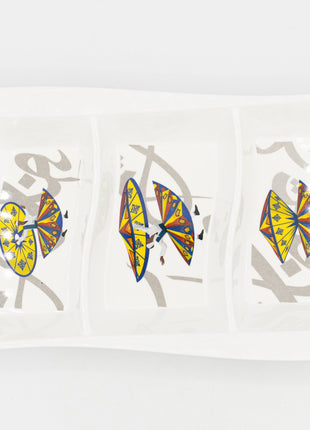 Bright Designs Melamine Savory Tray (L 30cm W 19cm H 3cm) Tanoura