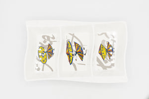 Bright Designs Melamine Savory Tray (L 30cm W 19cm H 3cm) Tanoura