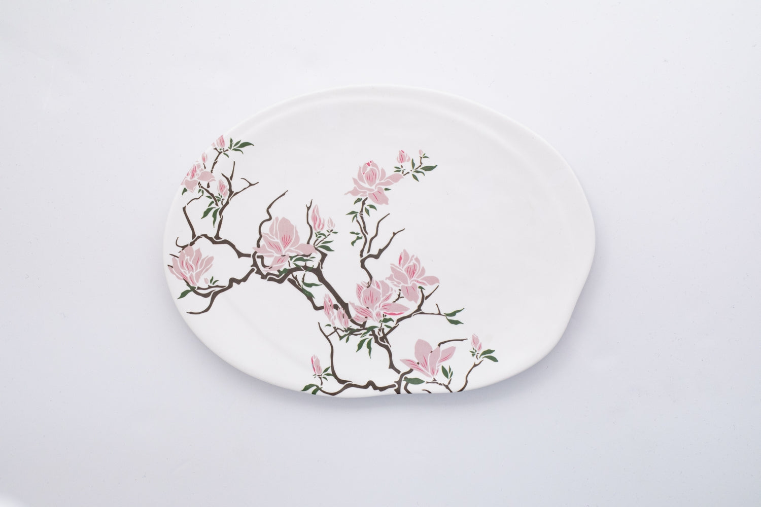 Bright Designs Melamine Matt Dinner Plate 
Set of 6 (30cm) Cherry Blossom