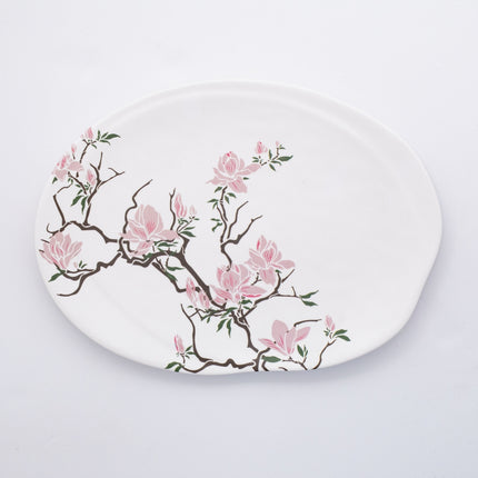 Bright Designs Melamine Matt Dinner Plate 
Set of 6 (30cm) Cherry Blossom