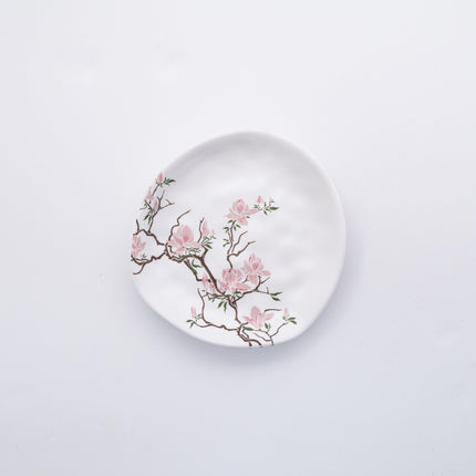 Bright Designs Melamine Matt Side Plate 
Set of 6 (16cm) Cherry Blossom