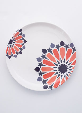 Bright Designs Melamine Side Plate
Set of 6 (D 22cm)  Arabic Arts