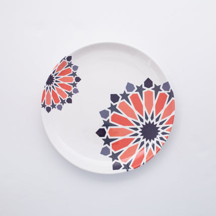 Bright Designs Melamine Side Plate
Set of 6 (D 22cm)  Arabic Arts