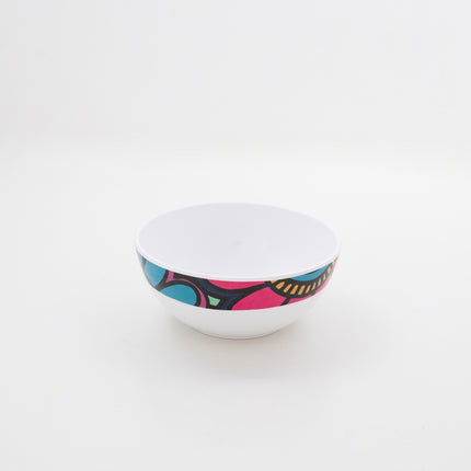Bright Designs Melamine Bowl 
Set of 6 (D 14cm H 6cm)  Paisley