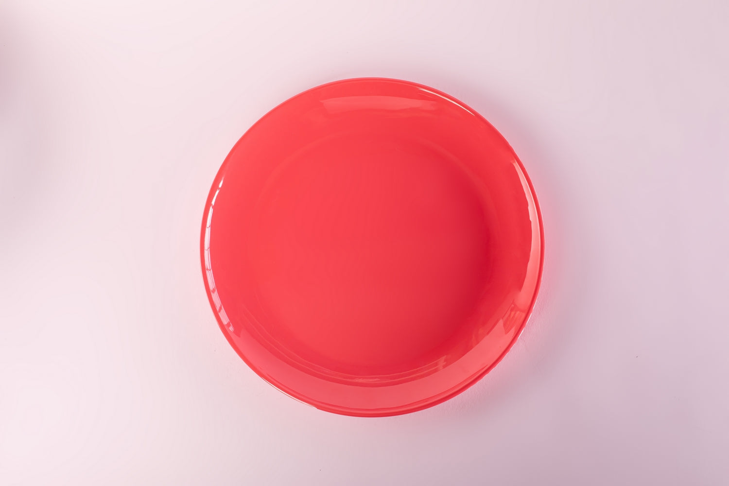 Bright Designs Melamine Dinner Plate 
Set of 6 (D 26cm) Coral