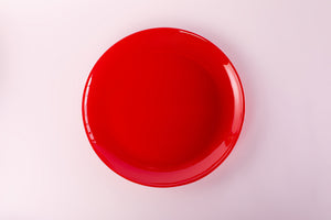 Bright Designs Melamine Dinner Plate
Set of 6 (D 26cm) Red