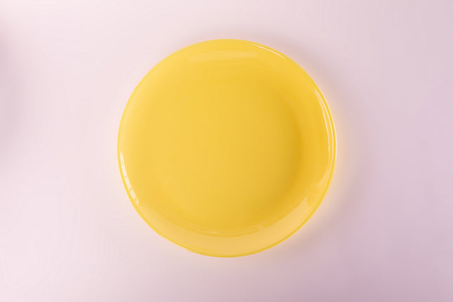 Bright Designs Melamine Dinner Plate
Set of 6 (D 26cm) Yellow
