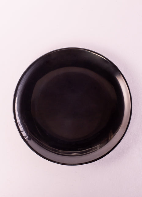 Bright Designs Melamine Side Plate
Set of 6 (D 22cm)  Black