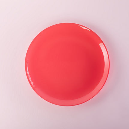 Bright Designs Melamine Side Plate 
Set of 6 (D 22cm)  Coral