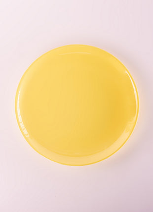 Bright Designs Melamine Side Plate Set of 6 (D 22cm) Yellow