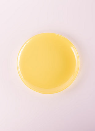 Bright Designs Melamine Small Plate
Set of 6 (D 18cm)  Yellow