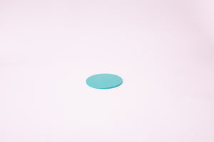 Bright Designs Melamine Coaster 
Set of 10 (D 10cm) Teal