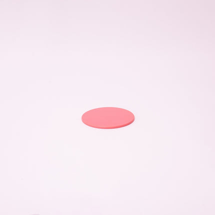 Bright Designs Melamine Coaster 
Set of 10 (D 10cm) Coral