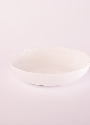 Bright Designs Melamine Deep Dish 
Set of 6 (D 22cm H 5cm) White
