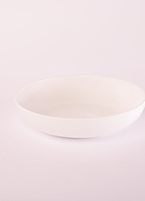 Bright Designs Melamine Deep Dish 
Set of 6 (D 22cm H 5cm) White