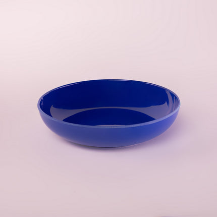 Bright Designs Melamine Deep Dish 
Set of 6 (D 22cm H 5cm) Royal Blue