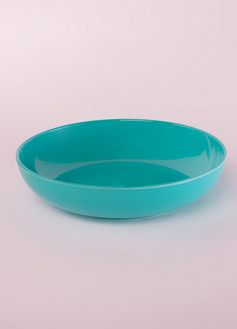 Bright Designs Melamine Deep Dish 
Set of 6 (D 22cm H 5cm) Teal