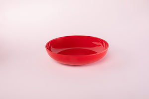 Bright Designs Melamine Deep Dish 
Set of 6 (D 22cm H 5cm) Red