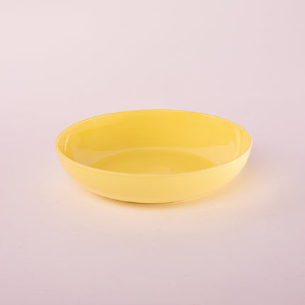 Bright Designs Melamine Deep Dish 
Set of 6 (D 22cm H 5cm) Yellow
