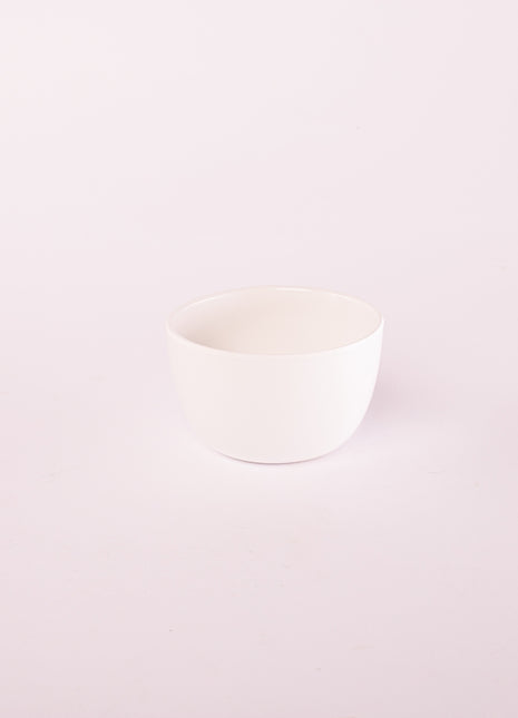 Bright Designs Melamine Small Bowl 
Set of 6 (D 10cm H 6cm) White