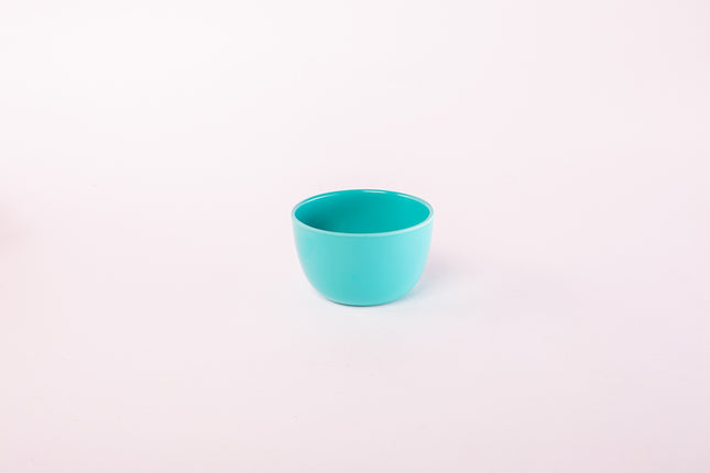 Bright Designs Melamine Small Bowl 
Set of 6 (D 10cm H 6cm) Teal