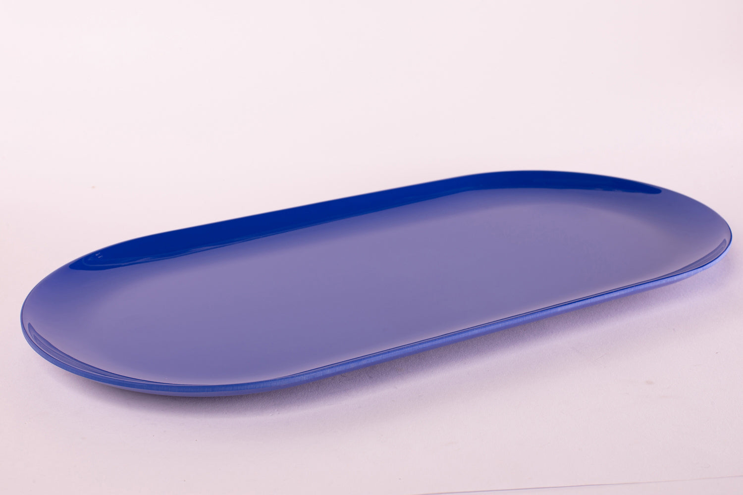 Bright Designs Melamine Serving Platter 
Set of 2 (L 52cm W 26cm) Royal Blue