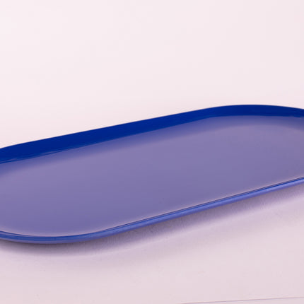 Bright Designs Melamine Serving Platter 
Set of 2 (L 52cm W 26cm) Royal Blue
