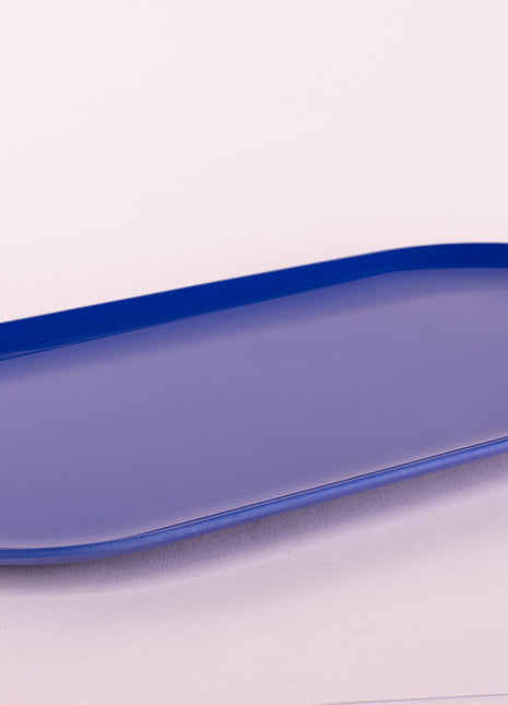 Bright Designs Melamine Serving Platter 
Set of 2 (L 52cm W 26cm) Royal Blue