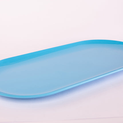 Bright Designs Melamine Serving Platter 
Set of 2 (L 52cm W 26cm) Light Blue