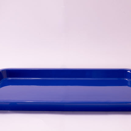Bright Designs Melamine Rectangle Tray 
Set of 1 (L 55cm W 35cm) Royal Blue