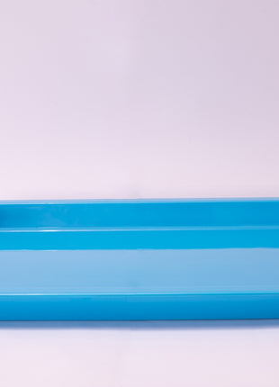 Bright Designs Melamine Rectangle Tray 
Set of 1 (L 55cm W 35cm) Light Blue