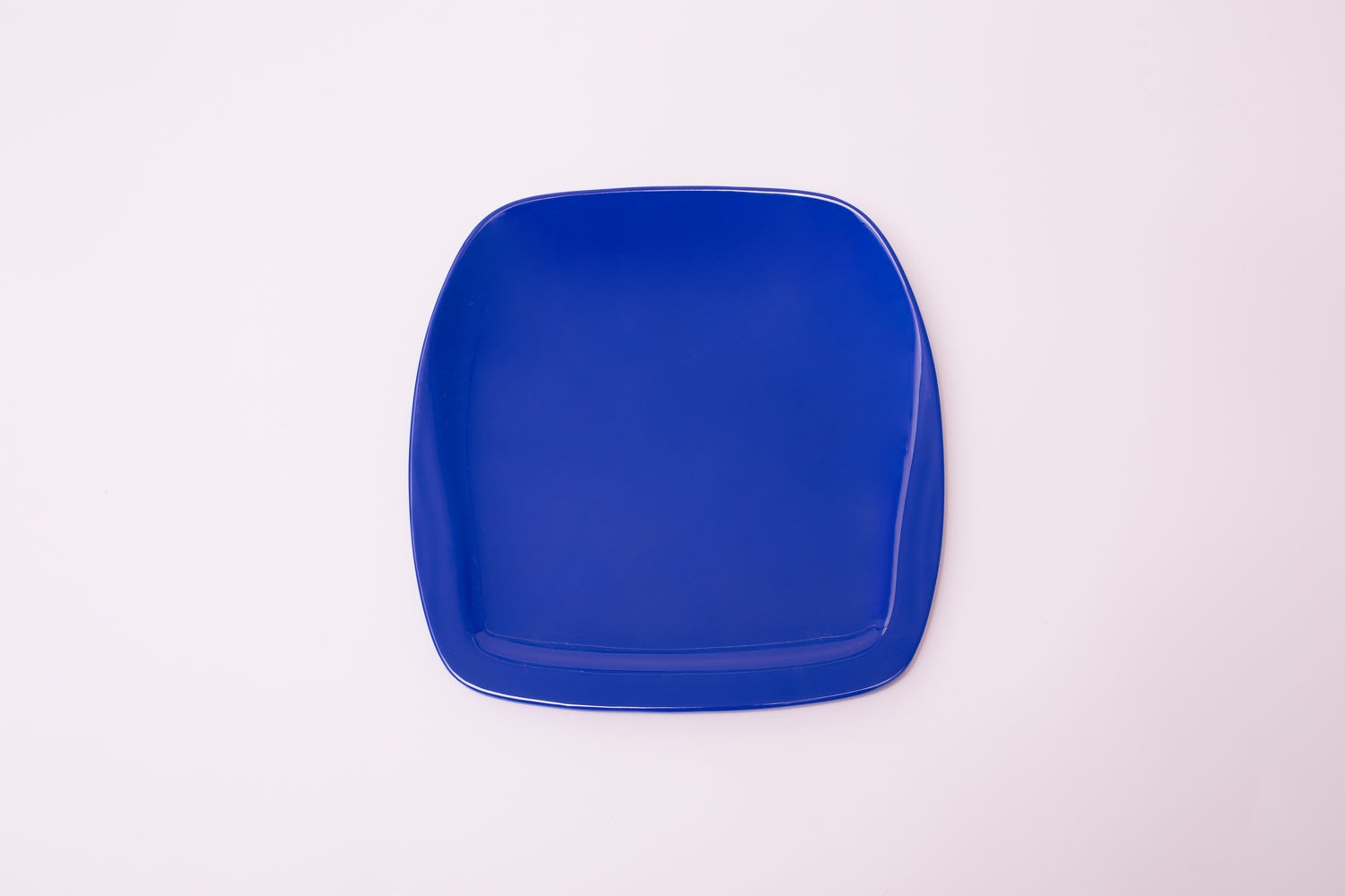 Bright Designs Melamine Small Plate 
Set of 6 (L 18cm W 18cm) Royal Blue