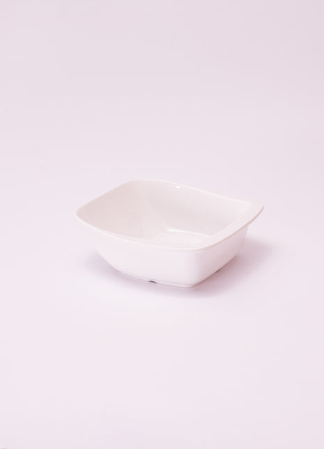 Bright Designs Melamine Bowl 
Set of 6 (L 14cm H 5cm) White