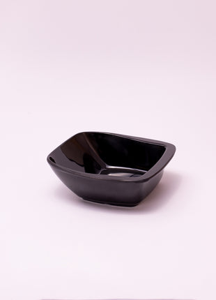 Bright Designs Melamine Bowl 
Set of 6 (L 14cm H 5cm) Black