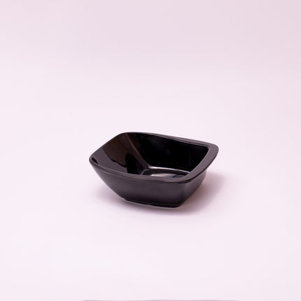 Bright Designs Melamine Bowl 
Set of 6 (L 14cm H 5cm) Black