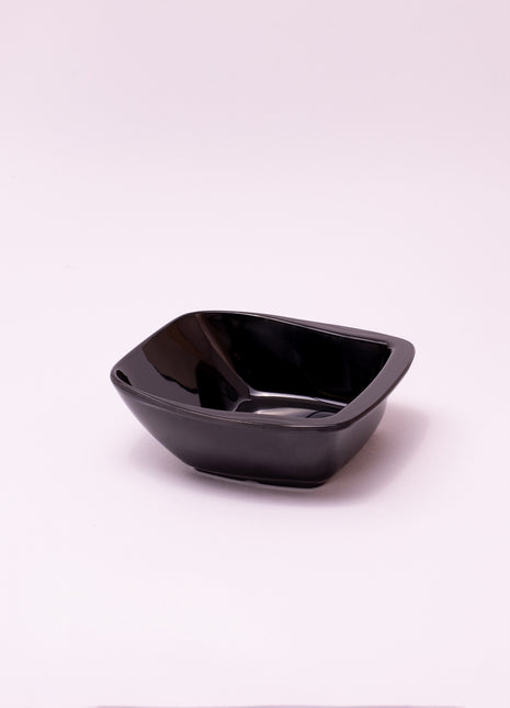 Bright Designs Melamine Bowl 
Set of 6 (L 14cm H 5cm) Black